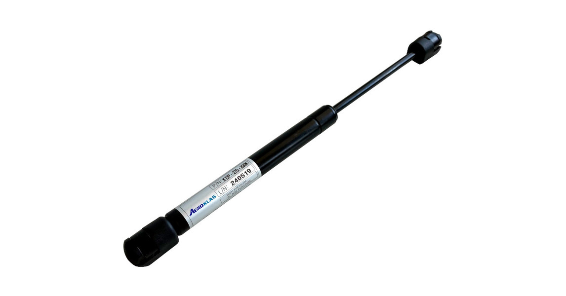 Aeroklas Hardtop spare part 1 piece gas struts, K15P270200N