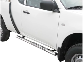 Misutonida Schwellerrohre - 1 Paar, mit Design Trittauflage, oval - L200 E/C 2010-2014