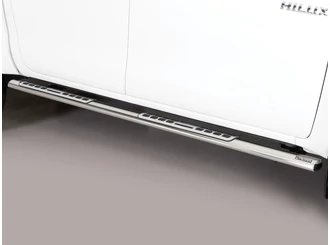 Misutonida Schwellerrohre - 1 Paar, mit Design Trittauflage, oval - Hilux D/C 2016-