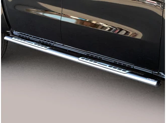 Misutonida Schwellerrohre - 1 Paar, mit Design Trittauflage, oval - X-Class D/C 2017-