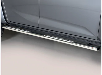 Misutonida Schwellerrohre - 1 Paar, mit Design Trittauflage, oval - D-Max D/C 2020-