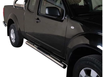 Misutonida Schwellerrohre - 1 Paar, mit Kunststoff Trittauflage, 76 mm - Navara E/C 2005- Misutonida Schwellerrohre - 1 Paar, mit Kunststoff Trittauflage, 76 mm - Navara E/C 2005-