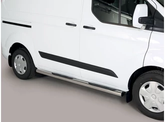 Misutonida Schwellerrohre - 1 Paar, mit Kunststoff Trittauflage, 76 mm - Transit Custom L1 2018- Misutonida Schwellerrohre - 1 Paar, mit Kunststoff Trittauflage, 76 mm - Transit Custom L1 2018-