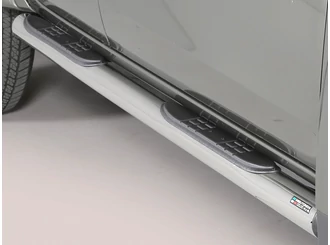 Misutonida Schwellerrohre - 1 Paar, mit Kunststoff Trittauflage, 76 mm - L200 D/C 2015-