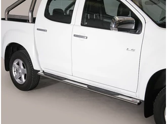 Misutonida Side Bar - 1 pair, with plastic steps, oval - D-Max D/C 2012-2020