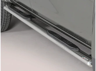 Misutonida Schwellerrohre - 1 Paar, mit Kunststoff Trittauflage, oval - L200 D/C 2015-