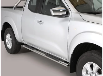 Misutonida csőküszöb - 1 pár, műanyag betéttel, ovális - Navara E/C 2016-