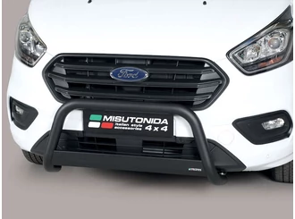 Misutonida EU-Frontbügel, 63 mm - schwarz - Transit Custom 2018- Misutonida EU-Frontbügel, 63 mm - schwarz - Transit Custom 2018-