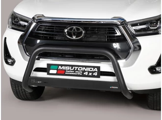 Misutonida EU-Frontbügel, 63 mm - schwarz - Hilux 2020- Misutonida EU-Frontbügel, 63 mm - schwarz - Hilux 2020-