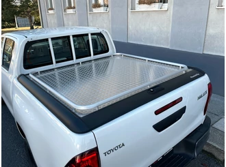RealTruck Mountain Top Heavy Duty+ Aluminium Cover - to fit with ladder rack - Toyota E/C 2016- RealTruck Mountain Top Heavy Duty+ Aluminium Cover - to fit with ladder rack - Toyota E/C 2016-