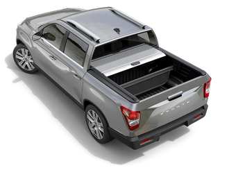 Mountain Top MTR Roll Cover - silver - Ssangyong Musso 2018-