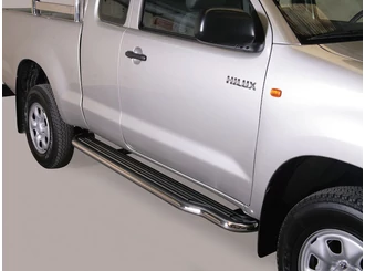 Misutonida Side Step - 1 pair, with plastic inlay plate - Hilux E/C 2005-2015 Misutonida Side Step - 1 pair, with plastic inlay plate - Hilux E/C 2005-2015