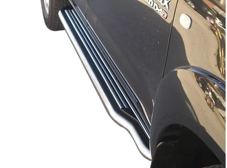 Misutonida Trittbretter - 1 Paar, mit Kunststoff Trittfläche - Hilux D/C 2005-2015