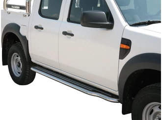 Misutonida Trittbretter - 1 Paar, mit Kunststoff Trittfläche - Ranger D/C 2009-2011