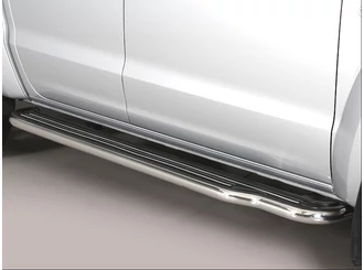 Misutonida Trittbretter - 1 Paar, mit Kunststoff Trittfläche - Amarok D/C 2010-2020