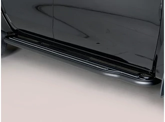 Misutonida Trittbretter - 1 Paar, mit Kunststoff Trittfläche - schwarz - L200 D/C 2015-