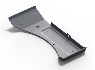 Rival AdBlue tank guard, 4mm aluminium - Ford Ranger 2015-2019