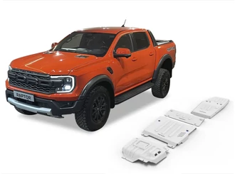 Rival Underbody guard set, 4mm aluminium - Ford Ranger Raptor 2023- Rival Underbody guard set, 4mm aluminium - Ford Ranger Raptor 2023-