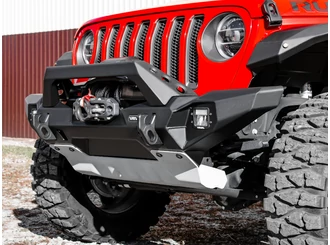 Rival Front bumper, aluminium - Jeep Wrangler 2007- Rival Front bumper, aluminium - Jeep Wrangler 2007-
