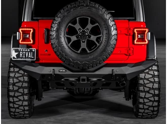Rival Rear bumper, aluminium - Jeep Wrangler 2007- Rival Rear bumper, aluminium - Jeep Wrangler 2007-