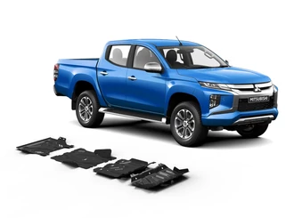 Rival Unterfahrschutz Set, 3mm Stahl - Mitsubishi L200/Fiat Fullback 2015- Rival Unterfahrschutz Set, 3mm Stahl - Mitsubishi L200/Fiat Fullback 2015-