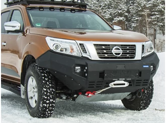 Rival Front bumper, aluminium - Nissan Navara 2015- Rival Front bumper, aluminium - Nissan Navara 2015-
