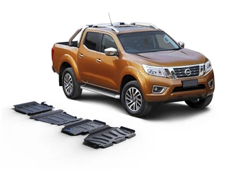 Rival Underbody guard set, 3mm steel - Nissan Navara 2005- Rival Underbody guard set, 3mm steel - Nissan Navara 2005-