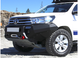 Rival Front bumper, aluminium - Toyota Hilux 2015-2020