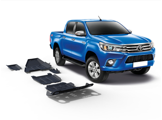 Rival Underbody guard set, 3mm steel - Toyota Hilux 2015-