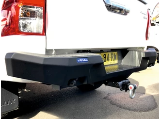 Rival Rear bumper, aluminium - Toyota Hilux 2011- Rival Rear bumper, aluminium - Toyota Hilux 2011-