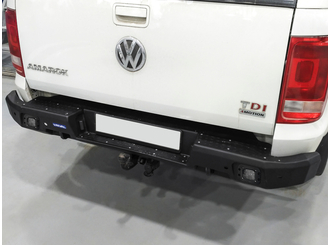 Rival Rear bumper, aluminium - Volkswagen Amarok 2010-