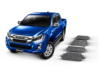Rival Unterfahrschutz Set, 4mm Alu - Isuzu D-Max 2012-2020 Rival Unterfahrschutz Set, 4mm Alu - Isuzu D-Max 2012-2020