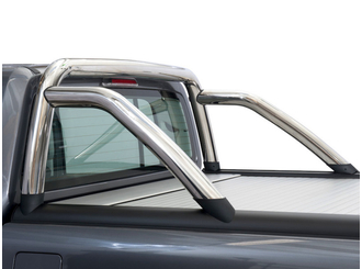 Styling Bar for Mountain Top MTR Roll - polished stainless steel - Toyota 2005-2015