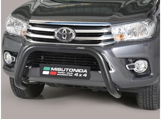 Misutonida EU gallytörő rács, 76 mm - fekete - Hilux 2016-2020