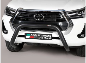 Misutonida EU gallytörő rács, 76 mm - fekete - Hilux 2020-