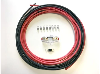 Electric addition kit for pickup truck bed winch