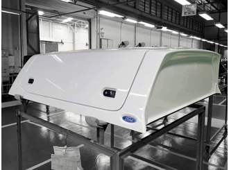 Aeroklas Work Hardtop - mit Seitentüren - PN3GZ frozen white - Ford E/C 2023- Aeroklas Work Hardtop - mit Seitentüren - PN3GZ frozen white - Ford E/C 2023-