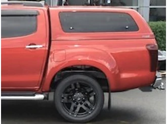 Aeroklas Stylish Hardtop - seitliche Aufklappfenster - lackiert - Isuzu D/C 2012-2020 Aeroklas Stylish Hardtop - seitliche Aufklappfenster - lackiert - Isuzu D/C 2012-2020