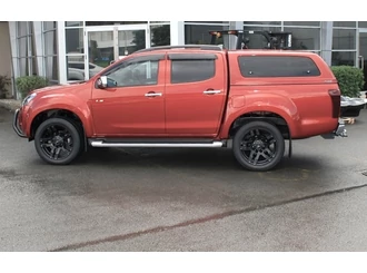 Aeroklas Stylish Hardtop - seitliche Aufklappfenster - <span style="color:#FFA500;">grundiert</span> - Isuzu D/C 2012-2020 Aeroklas Stylish Hardtop - seitliche Aufklappfenster - <span style="color:#FFA500;">grundiert</span> - Isuzu D/C 2012-2020