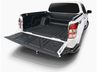Aeroklas Laderaumwanne mit Rand - mit 4x Befestigungshaken - Mitsubishi/Fiat D/C 2015-2019 Aeroklas Laderaumwanne mit Rand - mit 4x Befestigungshaken - Mitsubishi/Fiat D/C 2015-2019
