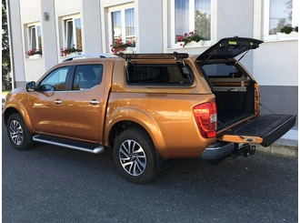 Aeroklas Stylish Hardtop - seitliche Aufklappfenster - lackiert - Nissan/Renault D/C 2015- Aeroklas Stylish Hardtop - seitliche Aufklappfenster - lackiert - Nissan/Renault D/C 2015-