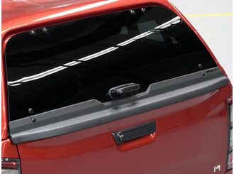 Aeroklas keménytető alkatrész - Hátsó üveg párátlanítóval, sötétített, komplett - központi záras - Isuzu 2025-