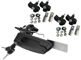 Aeroklas keménytető alkatrész - 5 részes kilincs készlet, központi záras felépítményhez