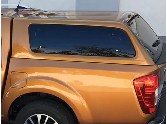 Aeroklas Hardtop Ersatzteil - Seitenscheibe, aufklappbar, links - Ford, Isuzu, Mercedes, Nissan, Toyota D/C