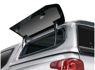 Aeroklas Hardtop Ersatzteil - Seitenscheibe, aufklappbar, links - Mitsubishi D/C 2015-