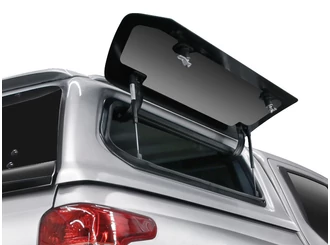 Aeroklas Hardtop Ersatzteil - Seitenscheibe, aufklappbar, rechts - Mitsubishi D/C 2015-