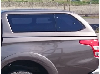 Aeroklas keménytető alkatrész - Oldal ablak bal, pop-out - Mitsubishi D/C 2015-