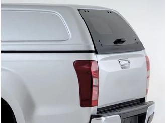 Aeroklas Hardtop Ersatzteil - Heckscheibe mit Heizdraht, dunkel Glas, komplett - Isuzu 2015-2020