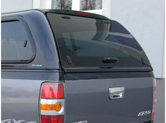 Aeroklas keménytető alkatrész - Hátsó üveg párátlanító nélkül, sötétített, komplett - Ford/Mazda 2006-2012