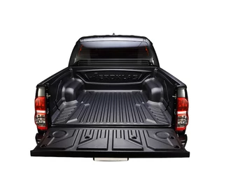 Aeroklas Bed Liner - over rail - 4x metal cargo hooks - Toyota D/C 2005-2015 Aeroklas Bed Liner - over rail - 4x metal cargo hooks - Toyota D/C 2005-2015